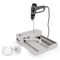 Suplander 12 Inch Shrink Wrap Machine 450W Shrink Wrap Sealer with Heat Gun I-bar Sealer Suit for PVC POF Film Shrink Wrap Sealer