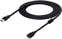 USB 3.0 Extension Cable 20 ft, AntKeet USB 3.0 High Speed Extender Cord Type A Male to A Female for Playstation, Xbox, USB Flash Drive, Card Reader, Hard Drive,Keyboard, Printer, Scanner (20ft)