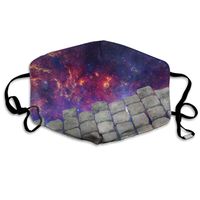 Hongclever Mouth Masks Space Cobbing Reusable Washable Earloop Mask,Face Cover for Outdoor Sun Anti Dust Allergy