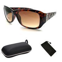 Premium designer fashion bifocal shape sun readers