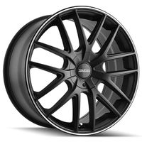Touren TR60 18 Black Wheel / Rim 5x110 & 5x115 with a 40mm Offset and a 72.62 Hub Bore. Partnumber 3260-8811MB
