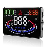 Fansport E300 Head Up Display OBD2 Speedometer Multifunctional Warning System Display for Car