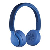 Been There, On-Ear Bluetooth Headphones  14 Hour Playtime, Hands-Free Calling, Sweat and Rain Resistant IPX4 Rated, 50 ft. Range  JAM Audio Blue