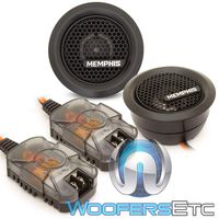 Memphis MCXA1 1" Aluminum Dome M-Class Series Tweeters & Crossovers