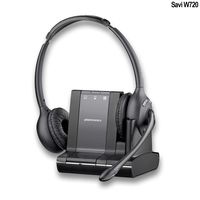 Plantronics Savi W720 Multiple Devices Wireless Headset System for Cell, Office and Computer.