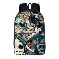 Mzshubao Boys Gorillaz Backpack-Kids School Backpack Durable Laptop Backpack-Backpack for Outdoor,School,Travel