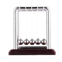 Shengerm Newton Teaching Science Desk Toys Cradle Steel Balance Ball Physic School Educational Supplies Cradle Balance Balls Desk Toy