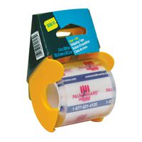 Seal-It Clear Shipping and Packing Tape, 2 Inches x 800 Inches with Palmguard Dispenser