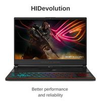 HIDevolution ASUS ROG Zephyrus S GX531GS 15.6" FHD 144Hz Ultra Slim Gaming Laptop | 2.2 GHz i7-8750H, GTX 1070 Max-Q, 24GB DDR4/2666MHz RAM, PCIe 2TB SSD | Authorized Performance Upgrades & Warranty