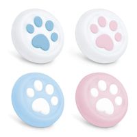 GeekShare 4Pcs Cat Claw Thumb Grip Set Joystick Caps for Switch Pro Controller PS4 Game Accessories Thumbstick Button (Cat Claw 01)