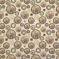 Elephant in the Room Kraft Present Gift Wrap Wrapping Paper