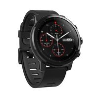 Amazfit Stratos Multisport Smartwatch with VO2max, All-Day Heart Rate and Activity Tracking, GPS, 5 ATM Water Resistance, Phone-Free Music, (A1619, Black)