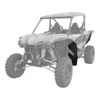 MudBusters Fender Extensions for Honda Talon 1000-R (Full Set (Large Front Fenders & Rear))