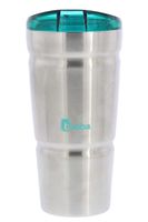 Bubba Envy Dual-Wall Vacuum Insulated Stainless Steel Tumbler, 18 Ounces - Keep All Your Favorite Cold Drinks at Your Side - Ideal For Travel - BPA-Free - Odor and Stain Resistant - Island Teal