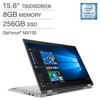 Lenovo Flex 5 15" 2-in-1 Touchscreen Laptop (i5-8250U, 8GB RAM, 256GB SSD) 81CA001TUS (Renewed)