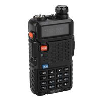 BF-F8 + New Upgrade Walkie Talkie UHF VHF Dual Band Outdoor Long Range Transceiver, with VOX and Flashlight Function(US Plug)