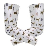 Fashion Sports Arm Supports Dachshund Gifts for Women Colorful Basketball Shooter Sleeves Sunscreen Cuff Stretched Fabric for Football, Volleyball, Baseball Protection, Youth & Adult Sizes(1 Pair)