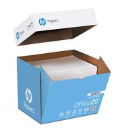 HP Printer Paper, Office20 Paper, 8.5 x 11 Paper, Letter Size, 92 Bright - 1 Quickpack Case / 2,500 Sheets (112103C) - NO REAM WRAP