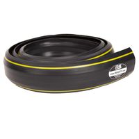 RK Safety 6.5 Feet in Length Heavy Duty PVC Floor 3 Cord Protector -Durable Black PVC Cover- Great for The Home, Office, Warehouse or Concerts - Easy to Unroll and Open (Black)