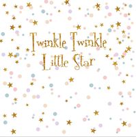 White Twinkle Twinkle Little Star Backdrop for Baby Shower Photography Background 5x7ft Vinyl Backdrops for Infant Baby Birthday Party Prop
