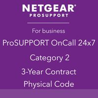 NETGEAR ProSUPPORT, 3-Year 24x7 On Call Support, Category 2 (PMB0332P)