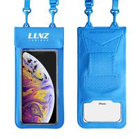 Luniquz Phone Waterproof Pouch, Waterproof Case for Cellphone IPX8 Certified Dry Bag, Compatible with iPhone XsMax/Xs/Xr/X/8Plus/8/7Plus/7/6s/6 Samsung Galaxy S10/S10Plus/S9/Note8