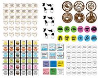 Cruzin Cap Sip Hole Cover, 7 Pkgs of 250 Caps Each, Top Seller Assortment