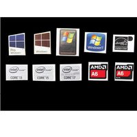 10pcs Original Intel Inside Core i3 i5 i7 Sticker Pro Windows XP Windows 7