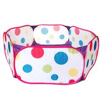 Aeroway Purple Kids Ball Pit Toddler Ball Playpen Baby Play Pit with Zippered Storage Bag Ideal for Toddlers Pets Indoor Outdoor Play (Balls Not Included)