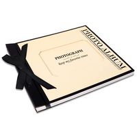 Scrapbook Album DIY Photo jiawei - 32 recollections Pages (11x14inch) Love Photo Book Wedding Photo Albums Ring Binder Anniversary Birthday Best Man Gift for Girlfriend Memory Family and Friends