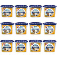 Arm & Hammer FGAH14 14 Moisture Absorber & Max Odor Eliminator Tub, 14 oz (12 pack)