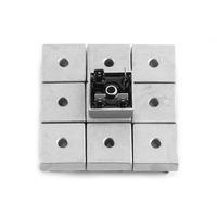 Bridge Rectifier, 10pcs 50A 1000V High-power Metal Case Single Phase Diode Bridge Rectifiers KBPC5010