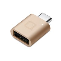 nonda USB C to USB Adapter,USB-C to USB 3.0 Adapter,USB Type-C to USB,Thunderbolt 3 to USB Female Adapter OTG for MacBook Pro 2016,MacBook Air 2018,MacBook 12 inch,and More Type-C devices(Gold)