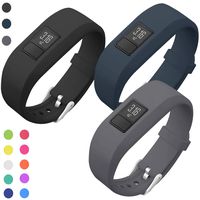 SKYLET Compatible with Vivofit 3 Vivofit JR Vivofit JR.2 Bands Soft Silicone Replacement Bands Applicable for Vivofit 3/JR/JR.2