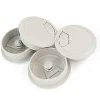 Home Mart Cable grommet wiring hole cap desk table top cable wire grommet 50 mm hole diameter 4 pieces
