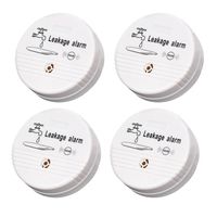 Wireless Water Leak Sensor Alarm - WER 90db Loud Buzzer, Longer Alarm Detection for Your Belongings (Shipped Without Battery)