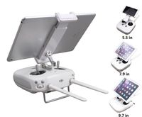 Drone Fans Upgraded Phantom 3 Standard 3A 3P and Phantom 4 Inspire 5.5 - 9.7 inch Phone Tablet Extended Holder with Metal Bracket