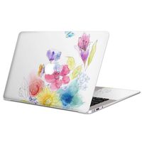igsticker Ultra Thin Premium Protective Body Stickers Skins Universal Decal Cover for MacBook air 2008-2017(Model A1369/A1466) 009514 Flour　Watercolor　Colorful