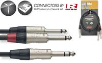 Stagg 10ft. N Series Y Cable - Stereo Phone Plug / 2 x Mono Phone Plug