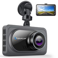 VStarcam Dash Cam 1080P Dash Camera for Cars,Super Wide Angle Car Camera with Super Night Vision,3" IPS HD Screen Dash Camera for Cars,Dashboard Cam with G-Sensor,WDR,Parking Monitor,Loop Recording