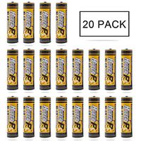 (20-Pack) HyperPS 1.2V AA 700mAh Ni-Cd NiCd Rechargeab​le Battery for NiCd Solar Panel Light Lamp, RC Toy
