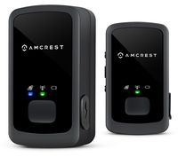 Amcrest 2-Pack AM-GL300 V2 (Upgraded GSM) Portable Mini Real-Time GPS Tracker - Unlimited Text Message/Email Alerts, Geo-Fencing, 10-14 Day Battery, No Contracts