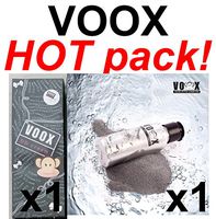 HOT PACK! 1xVOOX DD CREAM & 1xVOOX Detox Charcoal Cleansing 100% Natural Anti aging baby face