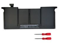 Tigervivi A1375 Battery for Apple MacBook Air 11 Inch A1370 Late 2010 Version 661-5736 020-6920-A,Fits MC505 MC506 MC505LL/A MC506LL/A MC507LL/A 7.3V 35Wh