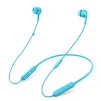 233621 Wave Bluetooth Headphones Wireless Sport Earphones Bluetooth 5.0, HiFi Bass Stereo Sweatproof Earbuds, CVC6.0 Mic Noise Cancelling Headset Workout, Running, Gym, 15 Hours Play Time (Blue)
