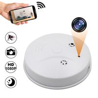 Smoke Detector Spy Camera, Camakt 1080P WiFi Hidden Camera Wireless Mini Camera Home Security Nanny Cam with Motion Detector/Night Vision for iOS/Android/PC
