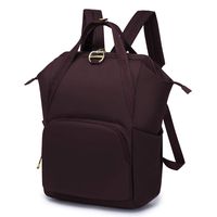 WindTook Casual College Backpack Lightweight Travel Wide Open Back to School Daypack Doctor Work Bag for Women and Men 475-Maroon