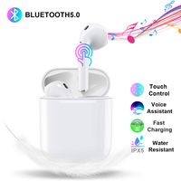 True Wireless Earbuds IPX5 Waterproof Stereo Sports Headset, 5.0 Mic Noise Cancelling Headsets, Easy-Pairing Calls,Mini in-Ear Headphones, for Sport Headphones iOS Airpods/Android Devices