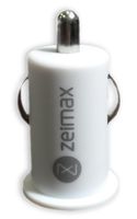 Boxgear 3 USB Port Car Charger, 6.6 Amp Rapid Charger Tri-Port USB Fast Charger, White/Silver
