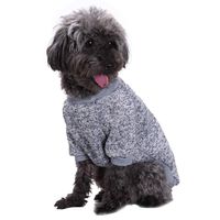 Fashion Focus On Pet Dog Clothes Knitwear Dog Sweater Soft Thickening Warm Pup Dogs Shirt Winter Puppy Sweater for Dogs (X-Small, Grey)
